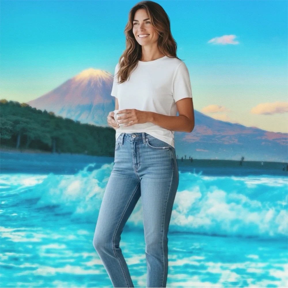 Celebrity Pink Light Blue Skinny Jeans - Picture 4 of 9